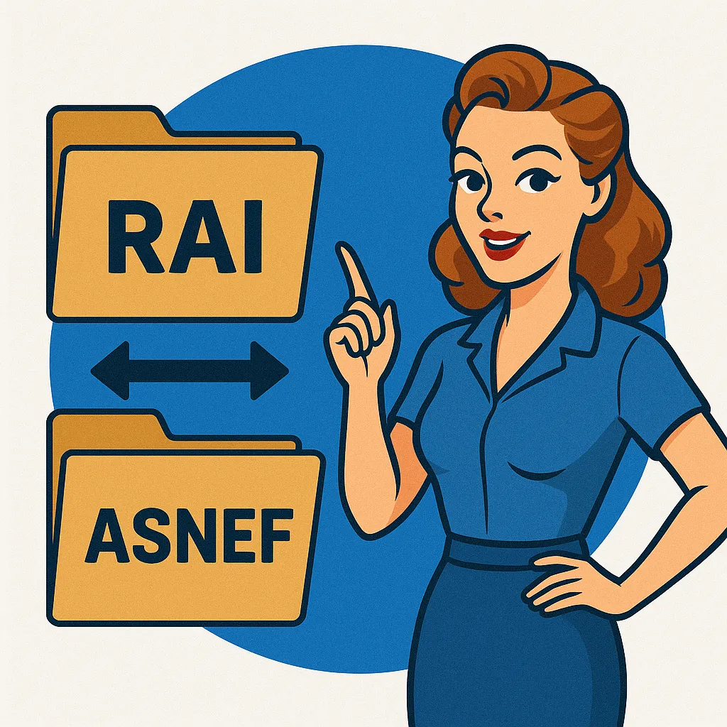 RAI y ASNEF en el historial crediticio